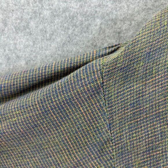 Vintage FLAX Small Linen Tunic Top Blouse Button Front Collared Lagenlook Flowy - Picture 4 of 16